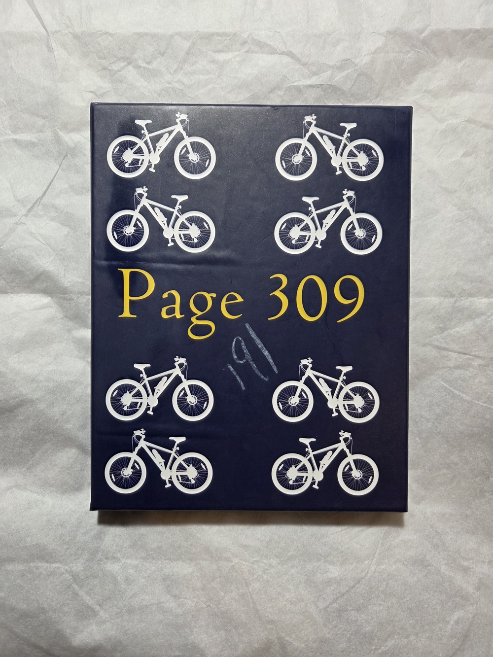 Page 309 Navy Blue Gift Box With A To Do List And A Pen